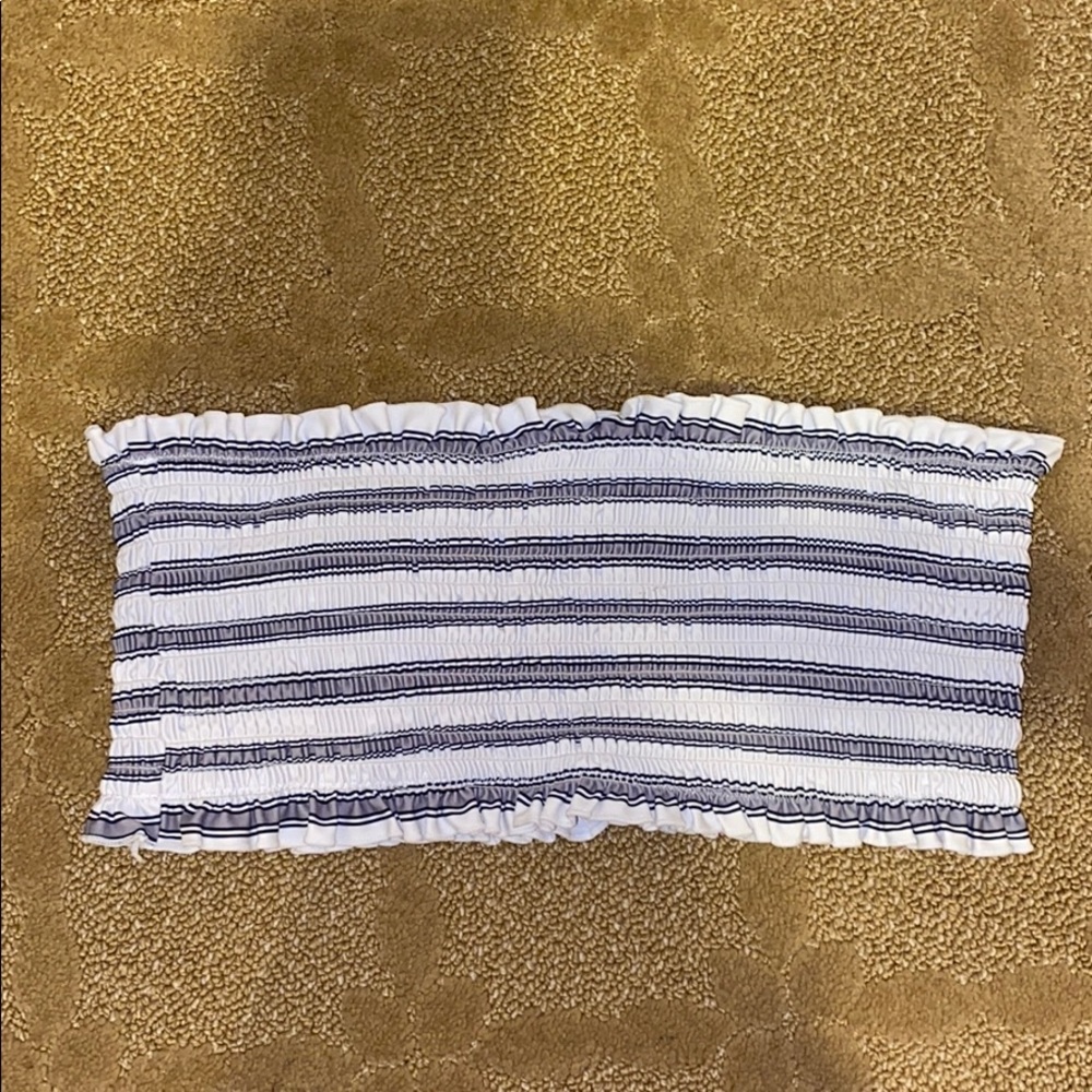 Striped Bikini Top